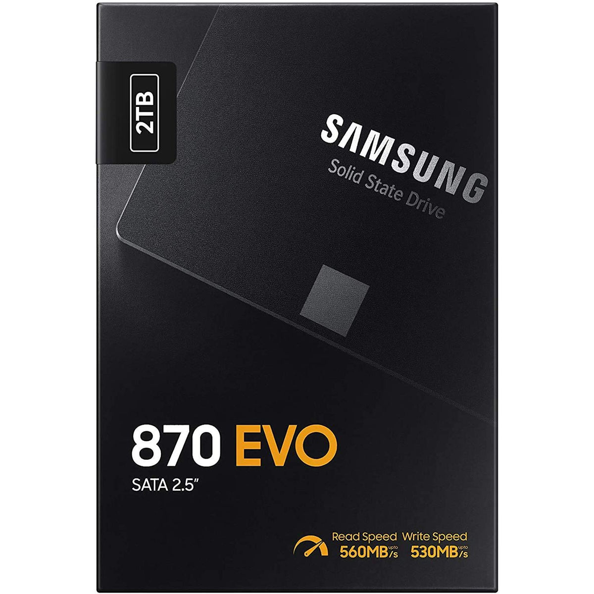 Samsung Electronics 870 EVO 2TB 2.5 Inch SATA III Internal SSD (MZ-77E2T0B/AM)
