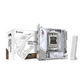 GIGABYTE X870I AORUS PRO ICE AMD AM5 LGA 1718 Motherboard, Mini-ITX, DDR5, 2X M.2, PCIe 5.0, USB-C, WIFI7, 2.5GbE LAN, EZ-Latch, 5-Year Warranty