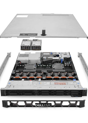 Dell PowerEdge R640 Server 2X Gold 6150 2.70Ghz 36-Core 256GB 800GB SSD + 10.8TB (Renewed)