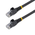 StarTech.com 10ft CAT6 Ethernet Cable - Black CAT 6 Gigabit Ethernet Wire -650MHz 100W PoE++ RJ45 UTP Category 6 Network/Patch Cord Snagless w/Strain Relief Fluke Tested UL/TIA Certified (N6PATCH10BK)