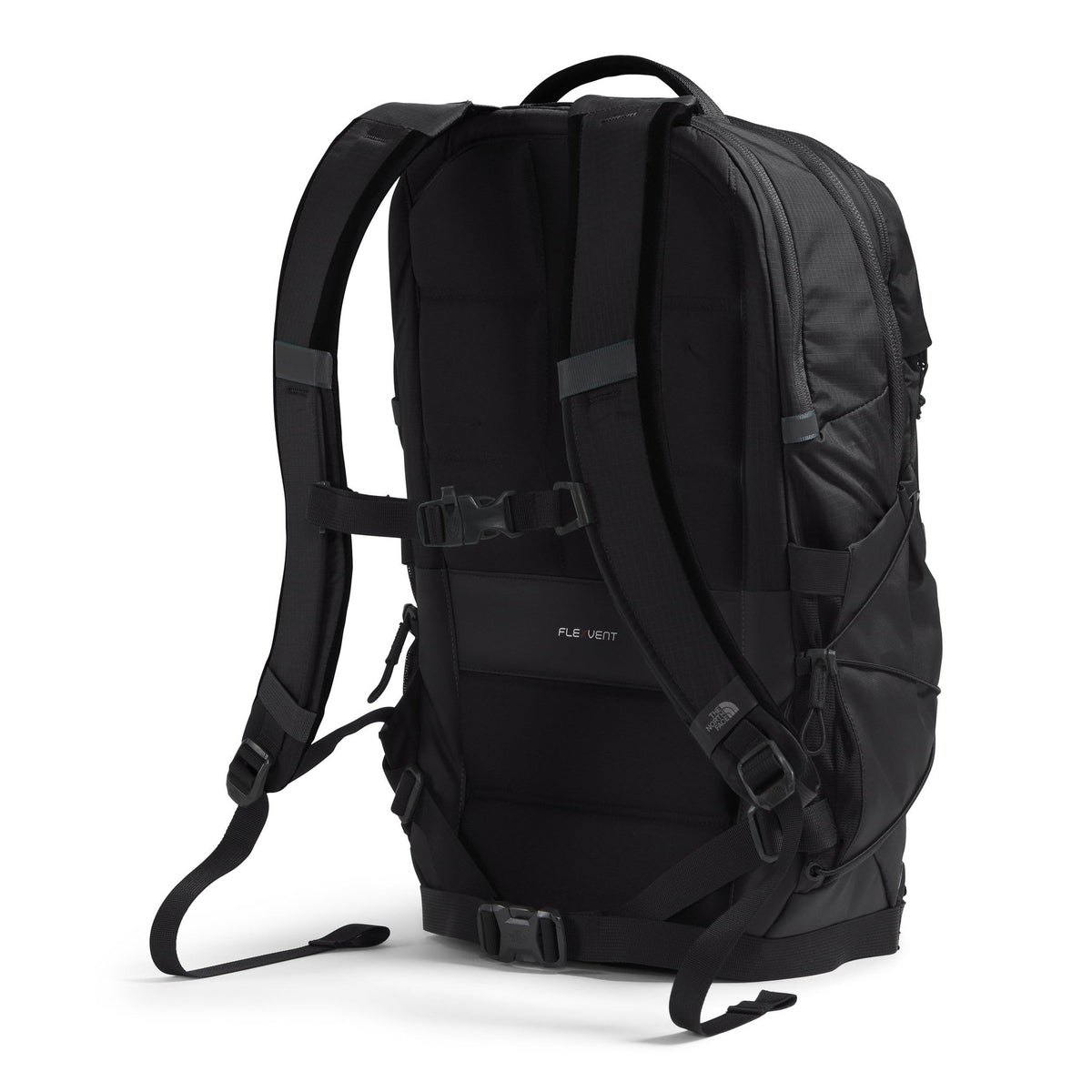 THE NORTH FACE Borealis Commuter Laptop Backpack | Water Repellent Finish, 16" Laptop Sleeve, Large Main Compartment for Everyday Carry, TNF Black/TNF Black-NPF, One Size