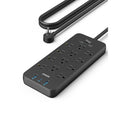 Anker Power Strip Surge Protector (2100J), 12 Outlets with 2 USB A and 1 USB C Port for Multiple Devices, 5ft Extension Cord, 20W Power Delivery Charging for Home, Office, Dorm Essential, TUV Listed