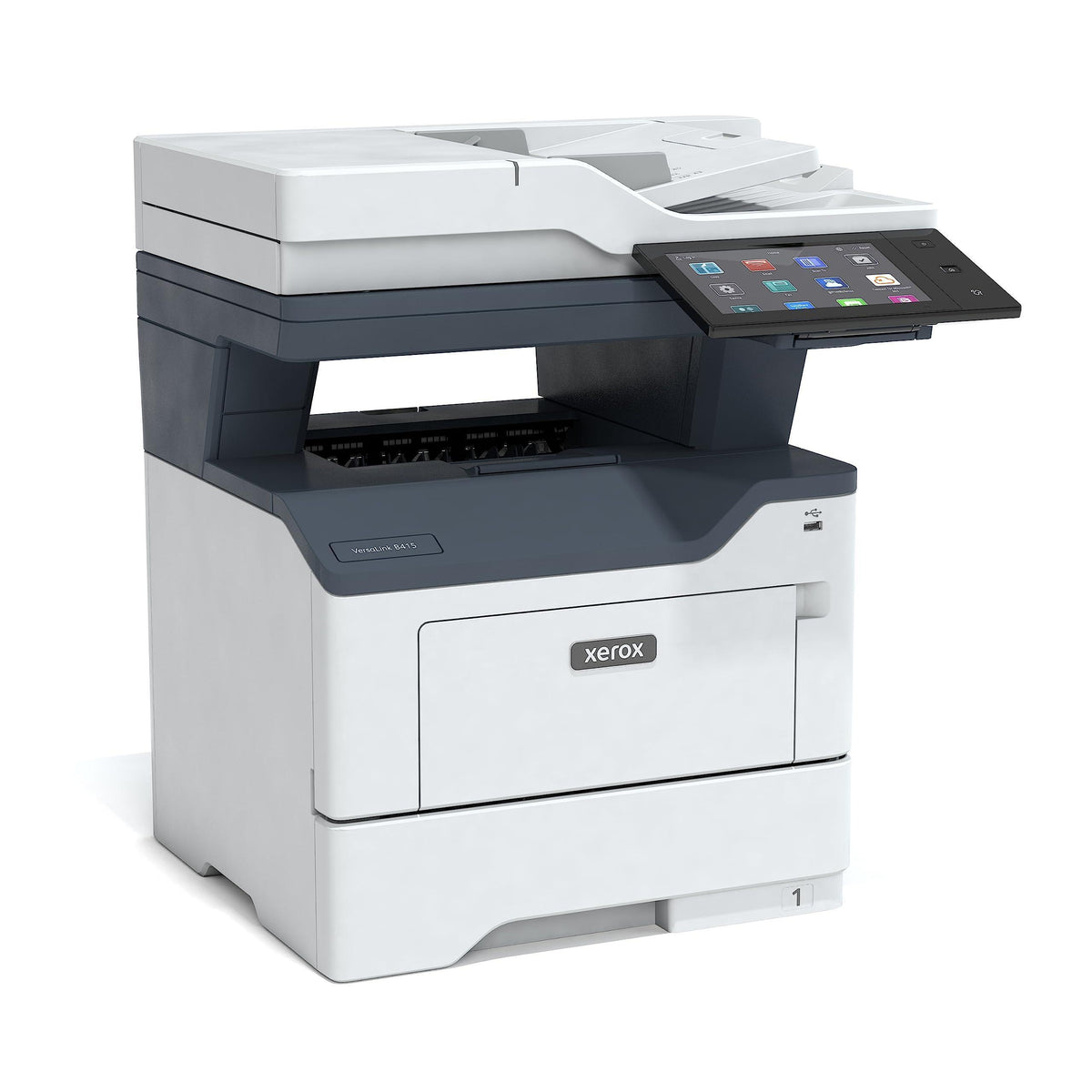 Xerox B415DN All-in-One, Laser, B&W, Wireless, DADF, Letter, Print, Scan, Copy, Fax, Energy Star Certified, Up to 50PPM