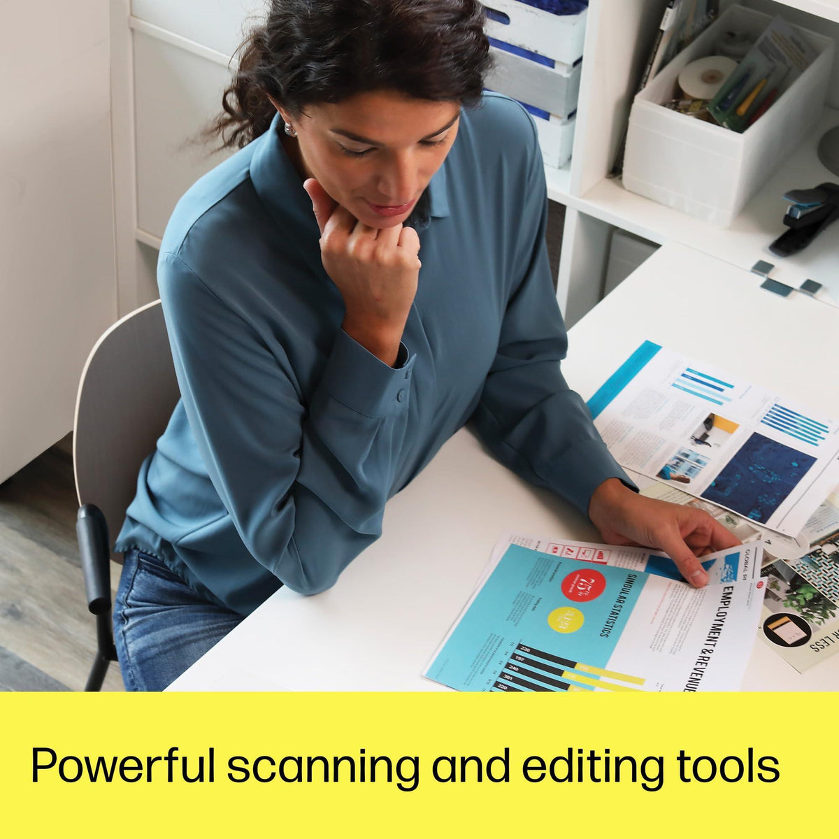 HP ScanJet Pro 3600 f1 Professional Scanner, ADF, CIS scanning Technology, Flatbed (20G06A)