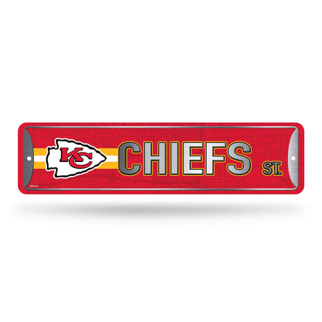 NFL Rico Industries Metal Street Sign Metal Street Sign 4 inch x 15 inch Home Décor - Bedroom - Office - Man Cave
