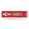 Rico Industries NFL Kansas City Chiefs Home Décor Metal Street Sign (4