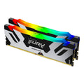 Kingston Fury Renegade Black RGB XMP 96GB 6400MT/s DDR5 CL32 DIMM Desktop Gaming Memory (Kit of 2) - KF564C32RSAK2-96