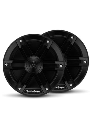 Rockford Fosgate M0-65B Marine Grade 6.5 inch Coaxial Full Range Speakers - Black (Pair)