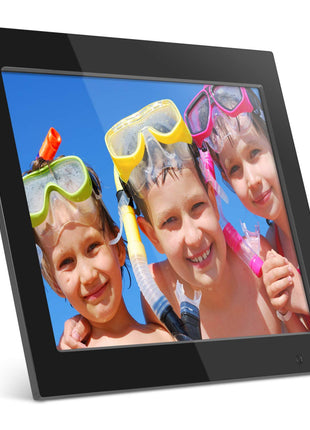 Aluratek 15 inch LCD Digital Photo Frame w/4GB Built-In Mem & USB SD/SDHC Support (ADMPF315F)