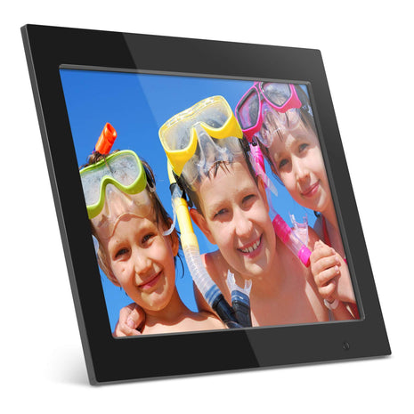 Aluratek 15 inch LCD Digital Photo Frame w/4GB Built-In Mem & USB SD/SDHC Support (ADMPF315F)