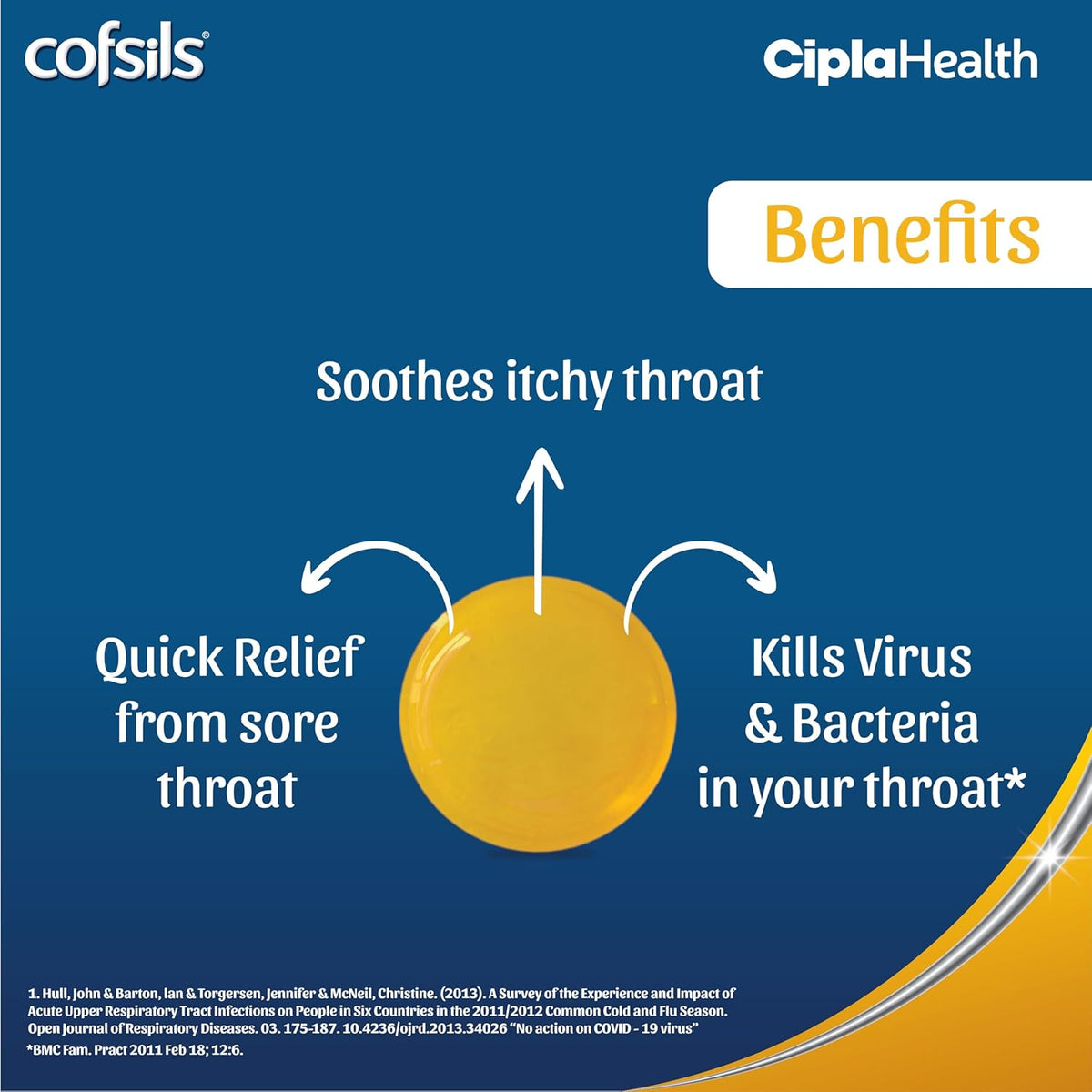 Cipla Cofsils Lozenges (200 Lozenges) | Mulethi Flavour | Quick Relief from Sore Throat, Itchy Throat and Scratchy Throat (10 x 20 Strips)