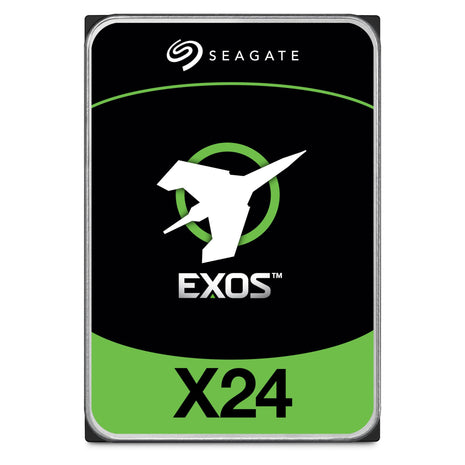 Seagate Exos X24 24TB Enterprise Internal Hard Drive HDD - 6GB/s SATA 7200RPM 2.5M MTBF (ST24000NM002H) | 7200 RPM speed with 2.5M-hour MTBF and SATA III for cloud data centers, RAID storage and enterprise backup