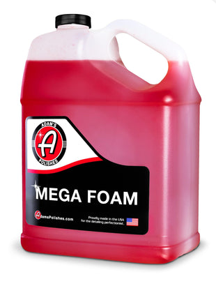Adam's Mega Foam Car Wash Soap (Gallon) – pH Neutral, Ultra Concentrated for Foam Cannon, Foaming Spray Gun, or Bucket – Safe for Wax, Sealants & Ceramic Coating – High Suds Car Cleaner
