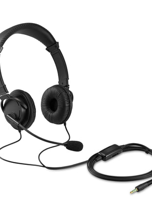 Kensington Hi-Fi 3.5mm Headphones with Mic & Volume Control Button (K33597WW)