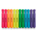 Amazon Basics Highlighters 12 Pack, Assorted Colors, Chisel Tip,Bible Highlighter,Office and School Supplies