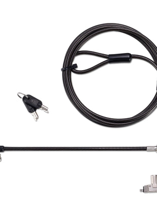Kensington Slim N17 2.0 Keyed Dual Head Laptop Lock for Wedge-Shaped Slots (K60508WW)