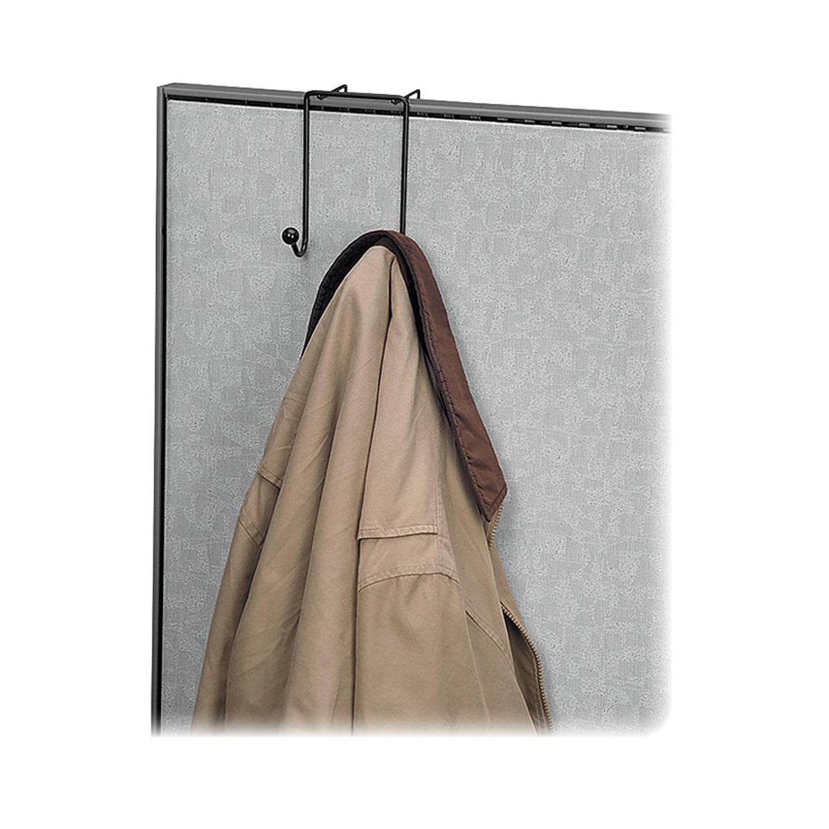 Fellowes FEL75510 Wire Partition Additions Double Coat Hook (75510)