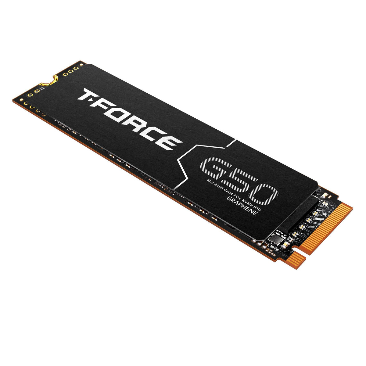 TEAMGROUP T-Force G50 2TB SLC Caching 3D TLC NAND NVMe InnoGrit PCIe Gen4x4 M.2 2280 Gaming SSD with Ultra-Thin Graphene Heat Spreader Works with PS5 Read/Write 5000/4500 MB/s TM8FFE002T0C129