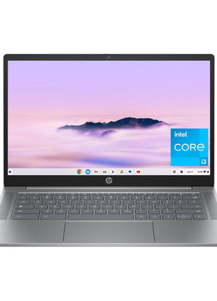 HP Chromebook Plus 14 inch Laptop, FHD Display, Intel Core i3-N305, 8 GB RAM, 128 GB UFS, Intel UHD Graphics, Chrome OS 14a-nf0050nr (2024)