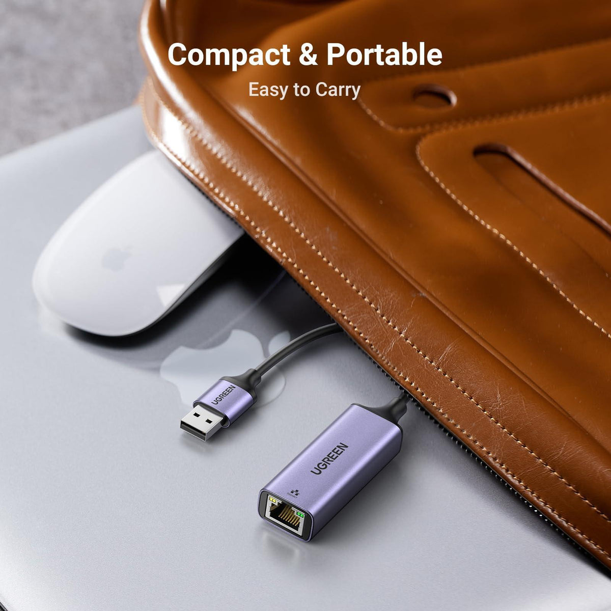UGREEN USB to Ethernet Adapter, Plug and Play Ethernet Adapter, Aluminium Shell, 1Gbps Gigabit RJ45 to USB 3.0 Network Dongle, Compatible with Nintendo Switch, Laptop, MacBook, Surface Pro, Windows