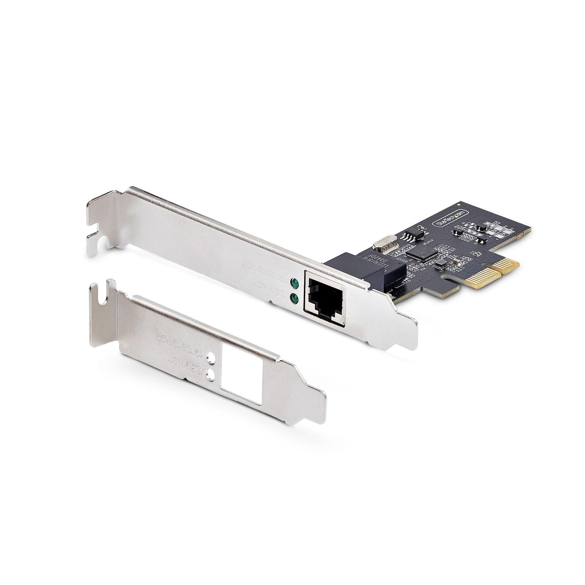 StarTech.com 1-Port 2.5Gbps PCIe Network Card, Computer Network Card, Intel I225-V, Multi-Gigabit Ethernet Interface Card