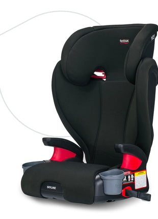 Britax Skyline 2-Stage Belt-Positioning Booster Car Seat, Dusk - Highback and Backless Seat