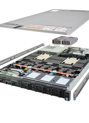 Dell PowerEdge R630 Server 2X E5-2699v3 2.30Ghz 36-Core 256GB RAM 8X Caddies (Renewed)