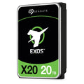 Seagate Exos X20 20TB Internal Hard Drive - 3.5 Inch Hyperscale SATA 6Gb/s HDD, 7200 RPM, 2.5M MTBF, 512e and 4Kn FastFormat, Low Latency with Enhanced Caching (ST20000NM007D)
