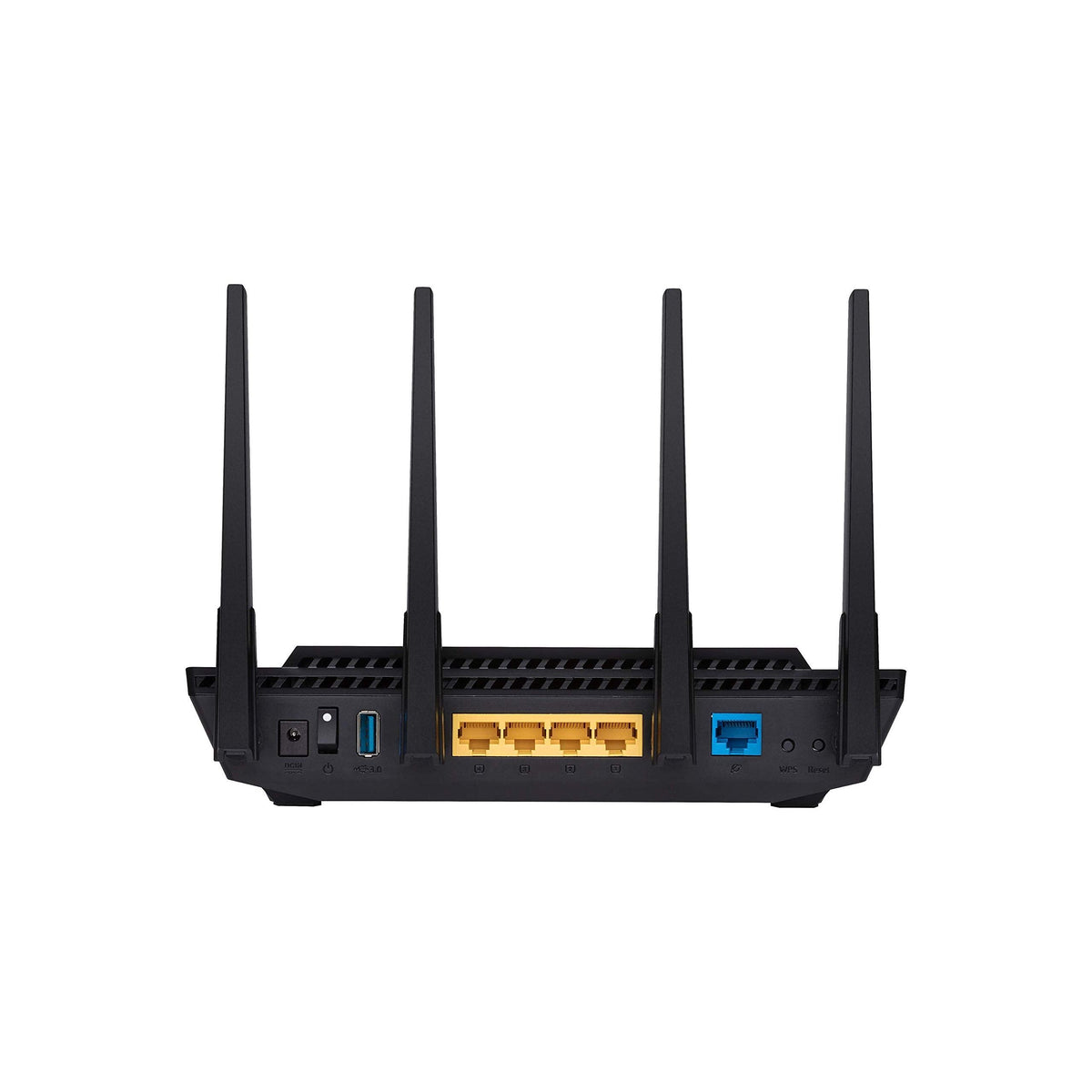 ASUS RT-AX3000 Ultra-Fast Dual Band Gigabit Wireless Router - Next Gen WiFi 6, Adaptive QoS, and AiProtection by Trend Micro | 1x WAN, 4x 1G LAN, 1x USB 3.0 - AiMesh Compatible