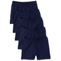 The Children's Place Girls Basic Cartwheel Short, Tidal 5 Pack, Small