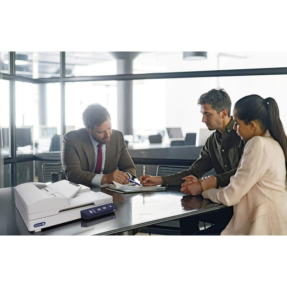 Xerox XD-COMBO Duplex Combo Flatbed Document Scanner for PC and Mac, Automatic Document Feeder (ADF)