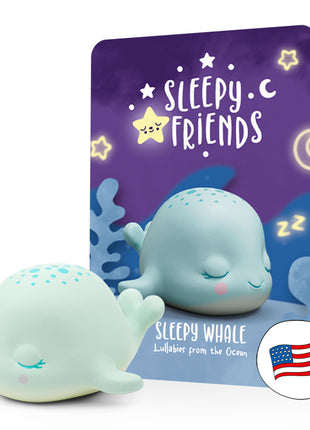 Tonies Sleepy Friends: Lullabies from The Ocean Audio Toy Figurine Featuring Sleepy Whale