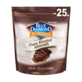 Blue Diamond Almonds Oven Roasted Dark Chocolate Flavored Snack Nuts, 25 Oz Resealable Bag (Pack of 1)