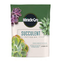 Miracle-Gro Succulent Potting Mix, For Indoor Succulents, Aloe Vera and More, Made with Miracle-Gro Plant Food, 4 qt