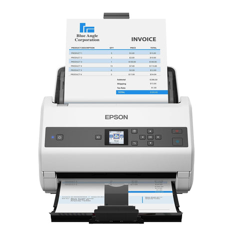 Epson Workforce DS-970 Sheetfed Scanner - 600 dpi Optical,White