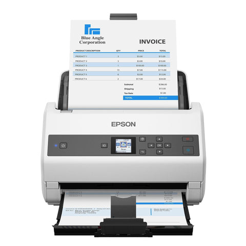Epson Workforce DS-970 Sheetfed Scanner - 600 dpi Optical,White