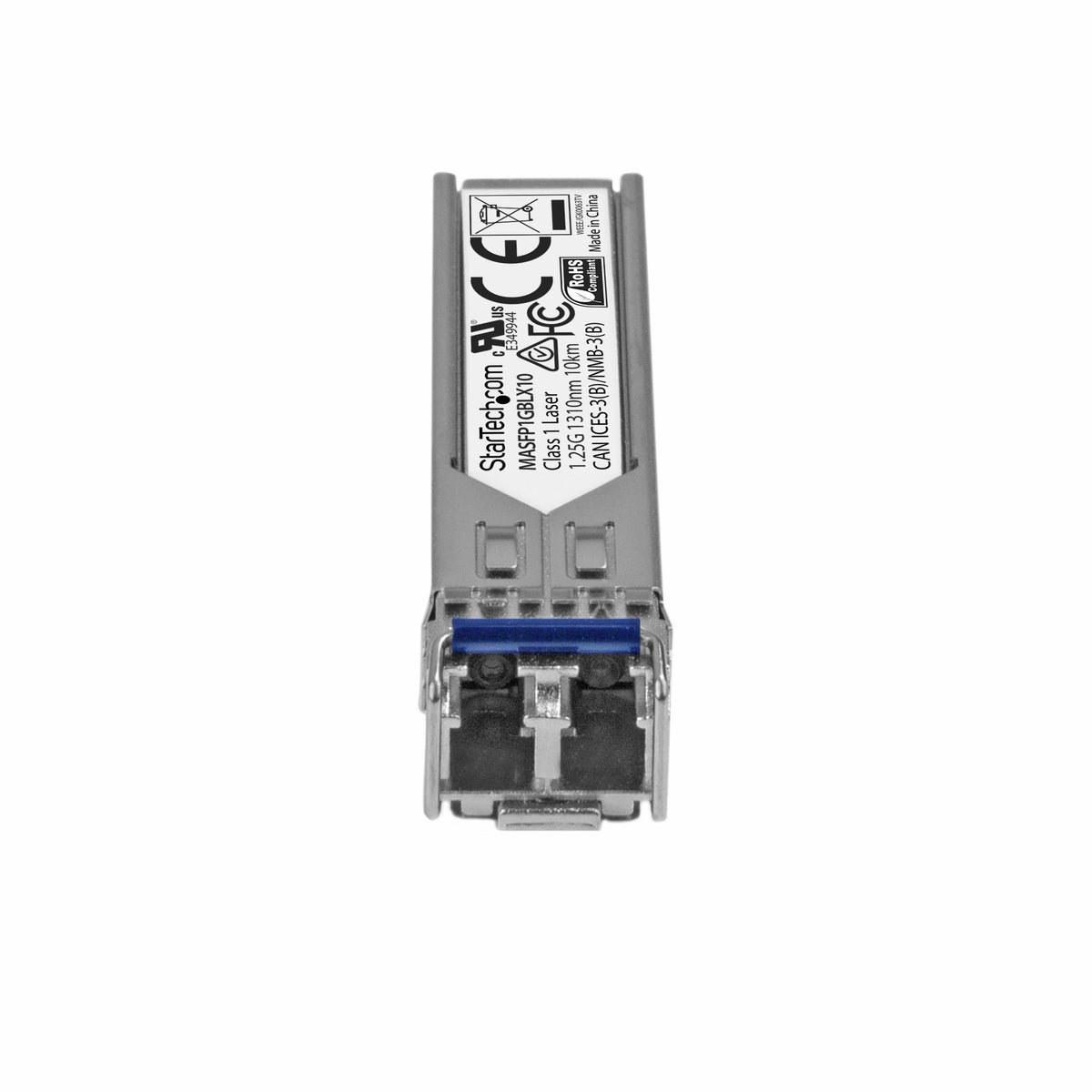 StarTech.com Cisco Meraki Compatible SFP Module - 1000BASE-LX - 1GbE Single Mode Fiber SMF Optic Transceiver - 1GE Gigabit Ethernet LC 10km - 1310nm Cisco Meraki MS225, MX400, MS250 (MASFP1GBLX10)