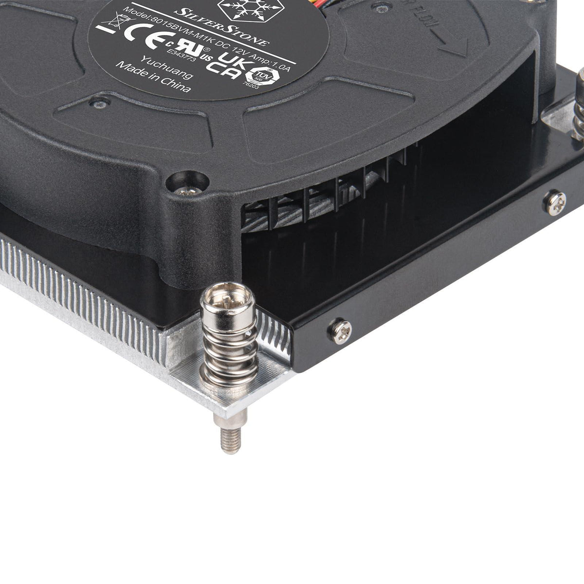 SilverStone Technology XE01-1700A 1U Server/Workstation CPU Cooler for LGA 1700 & LGA1851socket, SST-XE01-1700A
