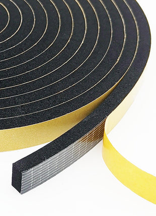 Topiverse Weather Stripping Door Seal Strip, Strong Adhesive, Weatherproof, Reduce Noise, Gap Filler, Foam Insulation Tape for Doors and Windows (1/2 in x 1/4 in x 13 Ft)