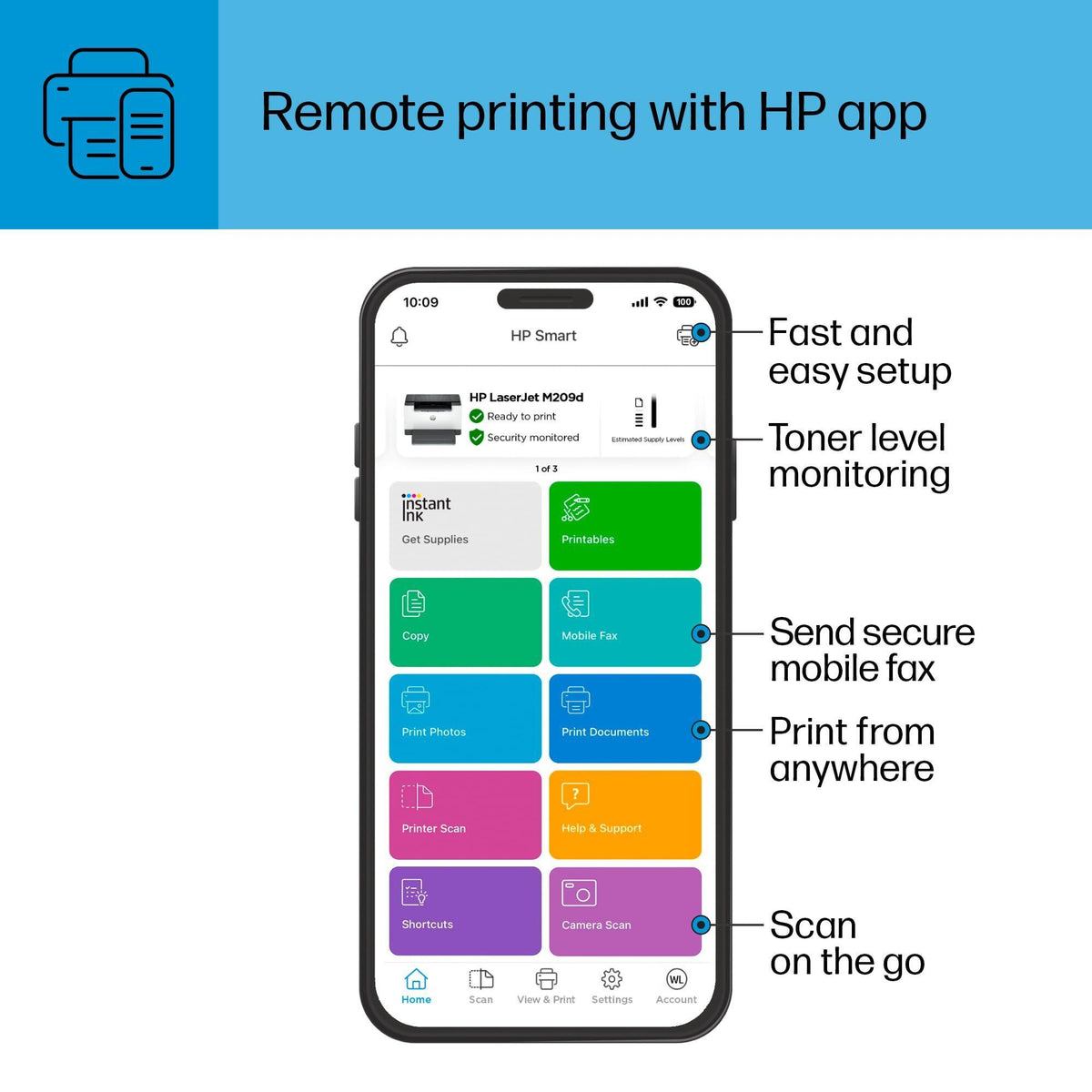 HP Color Laserjet Enterprise 6701dn Printer, Best for Business, (58M42A)