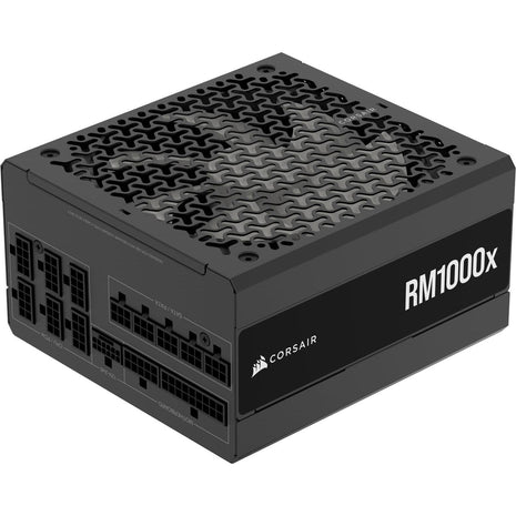 CORSAIR RM1000x Fully Modular Low-Noise ATX Power Supply – ATX 3.1 Compliant – PCIe 5.1 Support – Cybenetics Gold Efficiency – Native 12V-2x6 Connector – Black