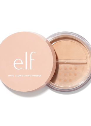 e.l.f. Halo Glow Soft Focus Setting Powder, Silky & Creates Soft Glow Without Shine, Smooths Pores & Lines, Vegan & Cruelty-Free, Medium