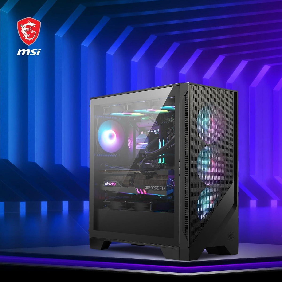 MSI MAG Forge 321R Airflow Case