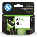 HP 62XL Black High-yield Ink Cartridges for HP Printers | Works with Printer Series: ENVY 5540, 5640, 5660, 7640, OfficeJet 5740, 8040, OfficeJet Mobile 200, 250 | Instant Ink | C2P05AN