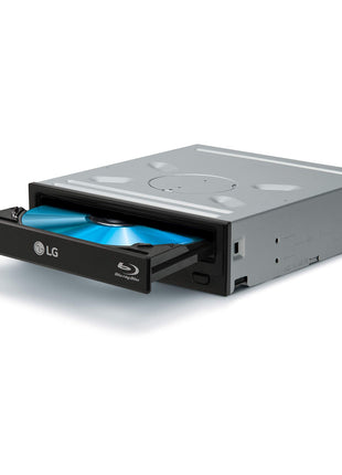 LG Electronics BH16NS40 16X Blu-ray/DVD/CD Multi Compatible Internal SATA Rewriter Drive, BDXL, M-DISC Support, Black, with PowerDVD SW