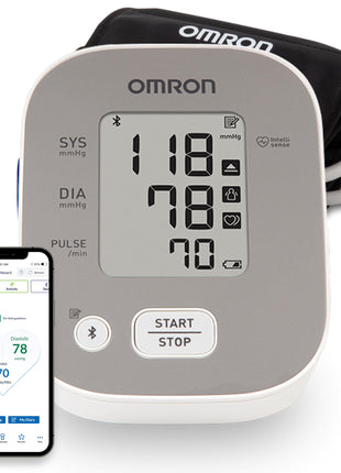 OMRON Bronze Blood Pressure Monitor & Upper Arm Blood Pressure Cuff | For Home Use - #1 Doctor & Pharmacist Recommended Brand - Clinically Validated - Connect App