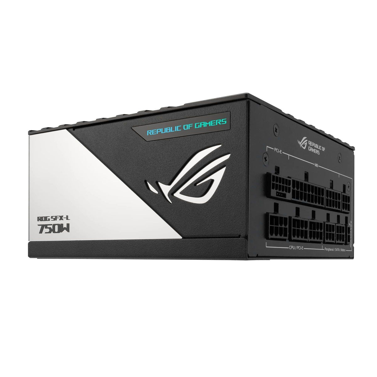 ASUS ROG Loki SFX-L 750W Platinum (Fully Modular Power Supply, 80+ Platinum, Lambda A Certified, 120mm PWM ARGB Fan, Aura Sync, ATX 3.0 Compatible, PCIe 5.0 Ready, 10 Year Warranty)