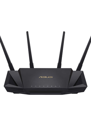 ASUS RT-AX3000 Ultra-Fast Dual Band Gigabit Wireless Router - Next Gen WiFi 6, Adaptive QoS, and AiProtection by Trend Micro | 1x WAN, 4X 1G LAN, 1x USB 3.0 - AiMesh Compatible