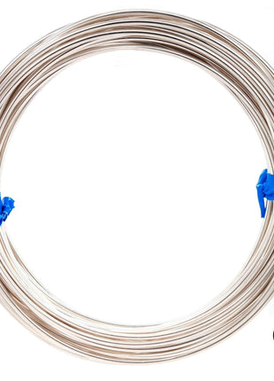 CRAFT WIRE 18 Gauge, 925 Sterling Silver Wire (Round) Half Hard Made in USA - 5FT