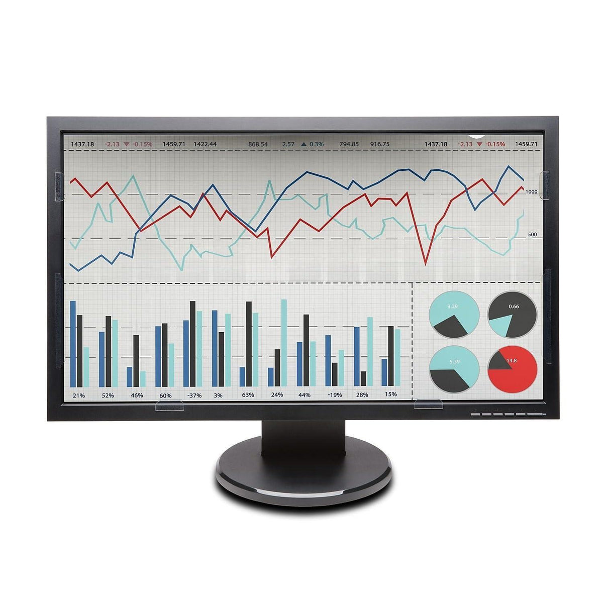 Kensington FP240W Privacy Screen for 24" 16:10 Aspect Ratio Widescreen Monitors (K52794WW)